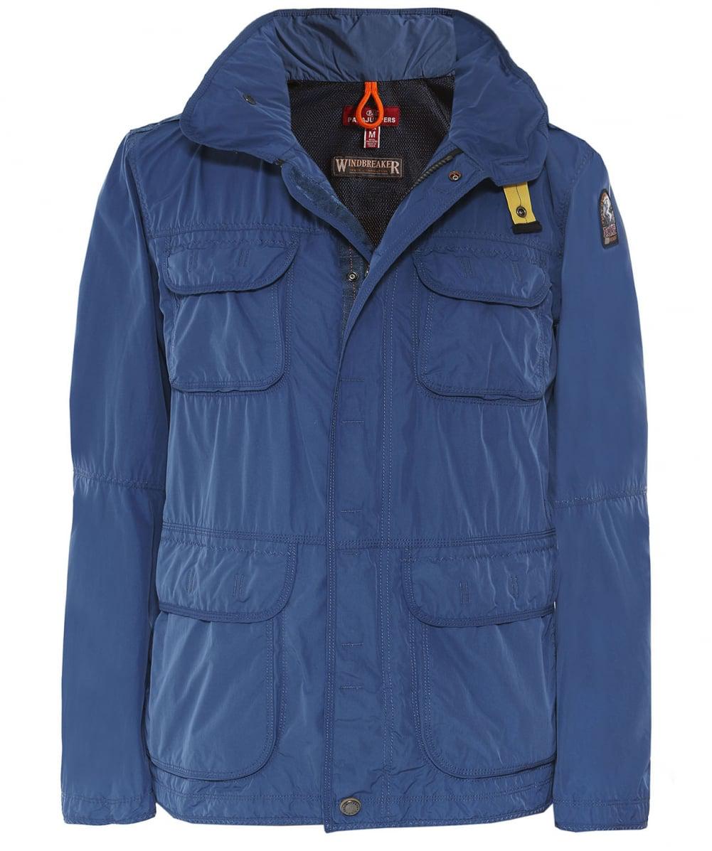 parajumpers desert windbreaker jacket navy parajumpers desert windbreaker jacket navy